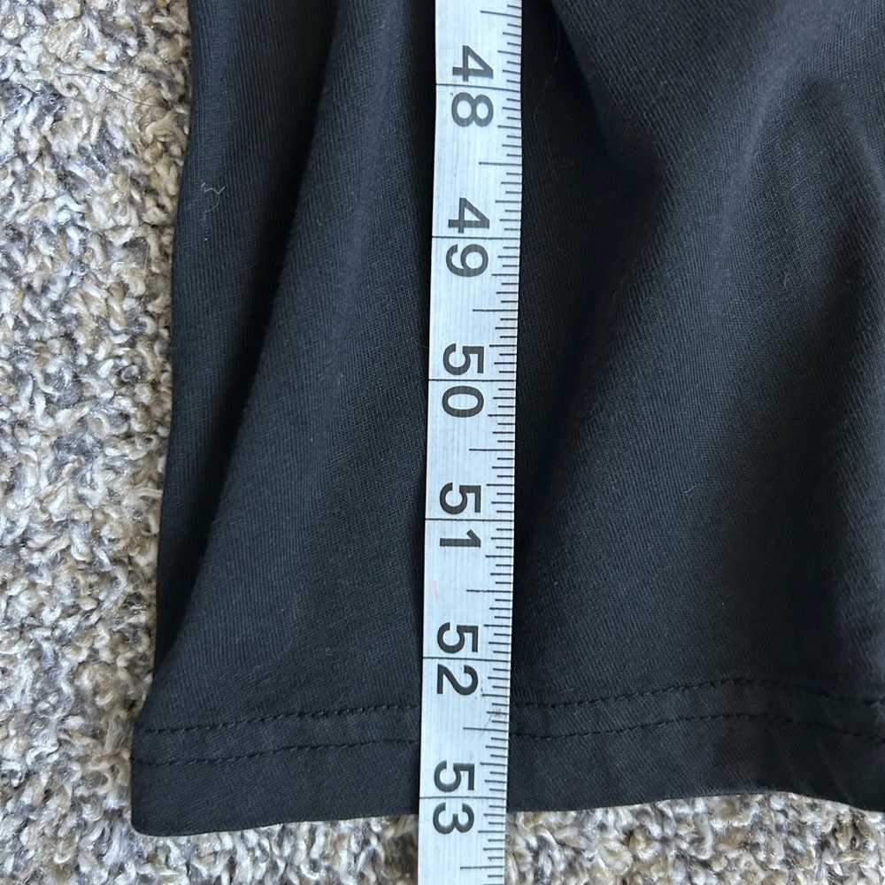 100% Cotton Black Drop Crotch Onesie Jumper labeled size medium - Picture 8 of 10